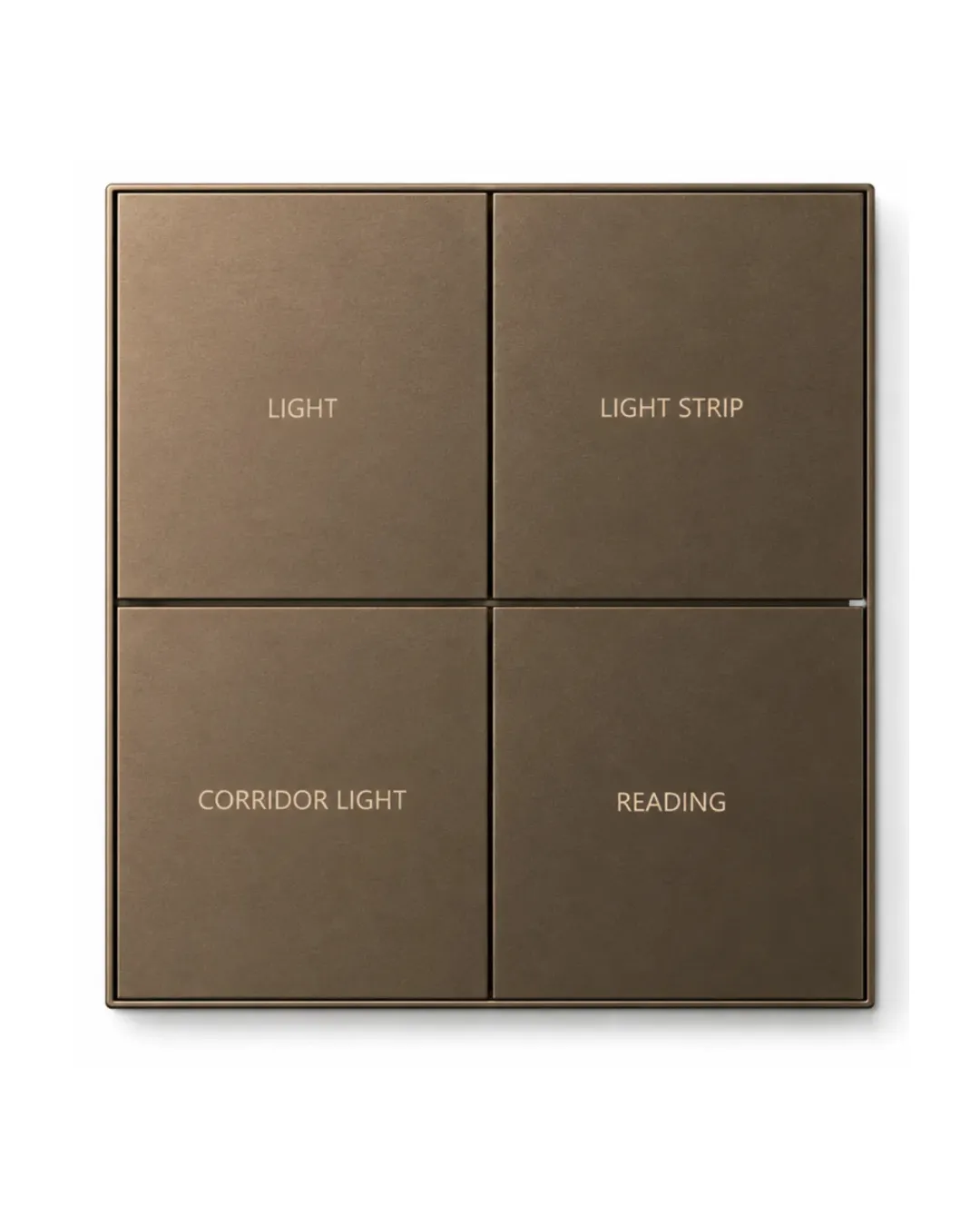Genesis 4-button KNX Panel